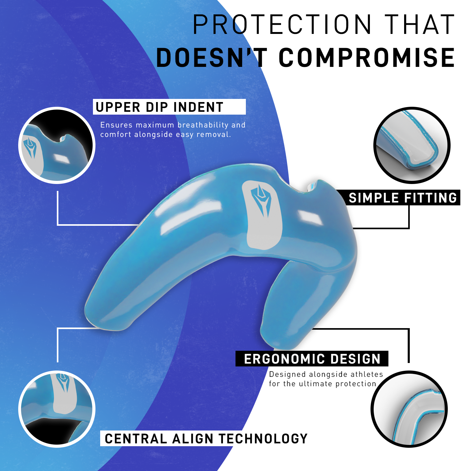 Boil-Fit Mouthguard - TRI Layer